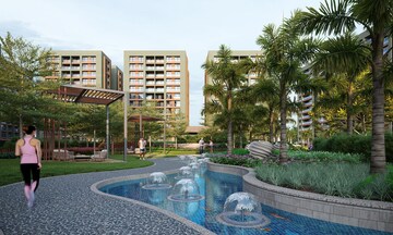 3 BHK Apartment – Exterior View View at Surat Dumas Road - for Rent