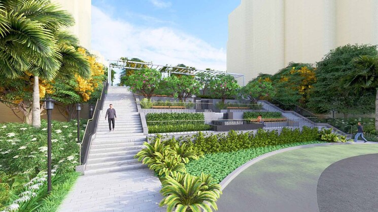 Garden, eldeco-whispers-of-wonder 4 Bedroom 2700 Sq.Ft. Apartment In Sector 22d Yamuna Expressway Greater Noida 9146054