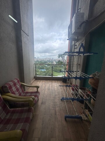 Balcony in 2 BHK Apartment at Sai Innovision 7 Avenues, Balewadi – for Rent