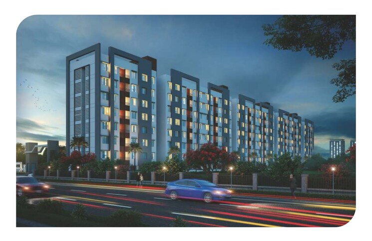 Exterior View, ar-patel-greens 1 Bedroom 430 Sq.Ft. Apartment In Sangavade Pune 9146372