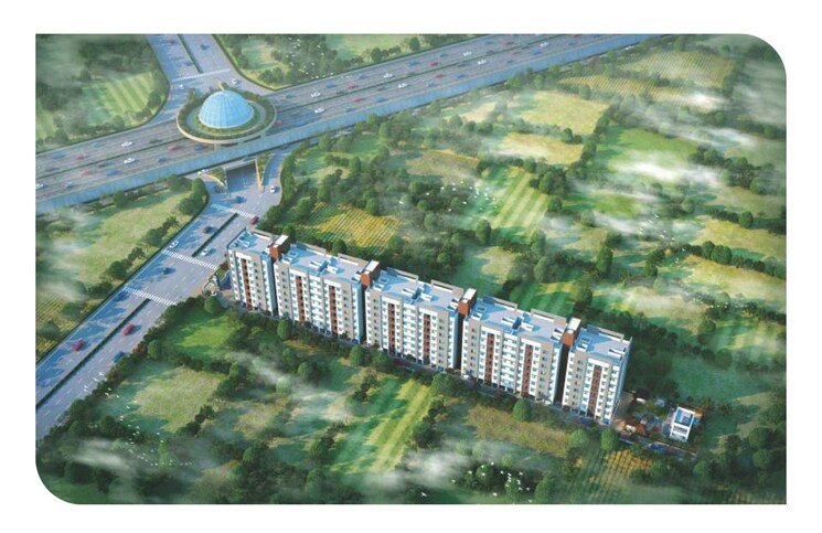 Exterior View, ar-patel-greens 1 Bedroom 430 Sq.Ft. Apartment In Sangavade Pune 9146372