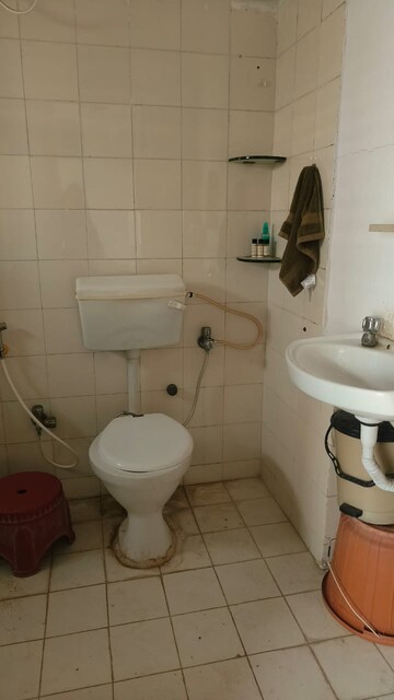 Bathroom in 1 RK Apartment at Piccadilly 1 CHS, Goregaon East – for Sale