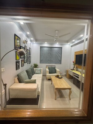 Living Room in 4 BHK Apartment at BPTP Park Prime, Sector 66 – for Sale