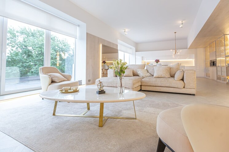 Living Room, lnt-evara-heights 2 Bedroom 643 Sq.Ft. Apartment In Panch Pakhadi Thane 9146575