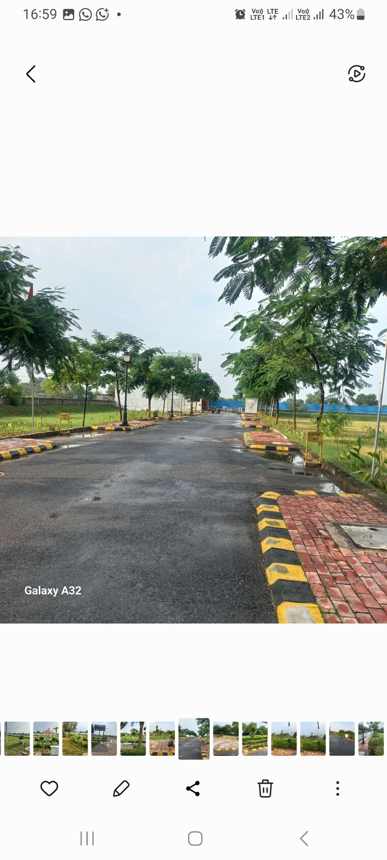 Exterior View, omaxe-world-homes  152 Sq.Yd. Plot In Sector 97 Faridabad 9146558