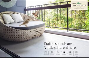 Balcony in 3 BHK Apartment at Mapsko Mount Ville, Sector 79 – for Sale