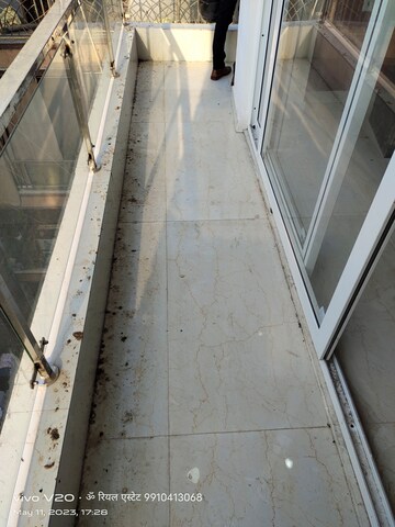 Balcony in 2 BHK Builder Floor at Risland Sky Mansion, Chattarpur – for Rent