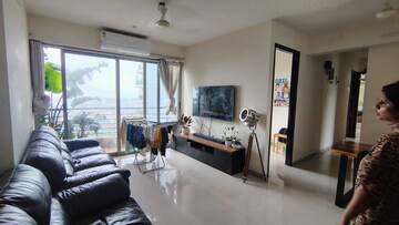Living Room in 2.5 BHK Apartment at Adhiraj Gardens, Kharghar – for Rent