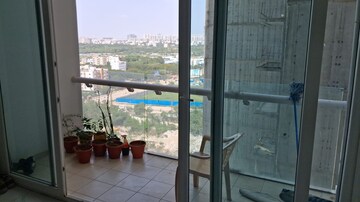 Balcony in 3 BHK Apartment at Aliens Space Station 1 Cassini, Tellapur – for Rent