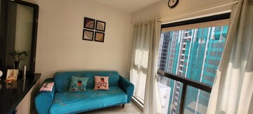 Living Room in 2 BHK Apartment at Lodha Crown Quality Homes, Majiwada – for Sale