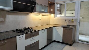 Kitchen in 3 BHK Apartment at G Corp The Icon, Thanisandra Main Road – for Rent