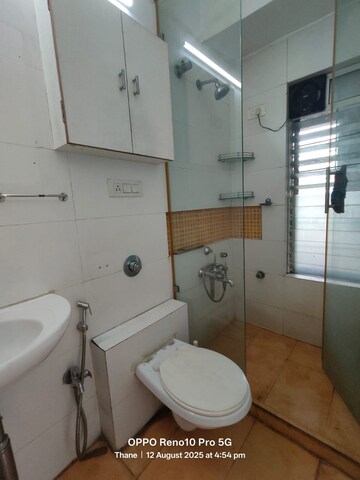 Bathroom in 3 BHK Apartment at Ashar Residency, Pokhran Road No Two – for Rent