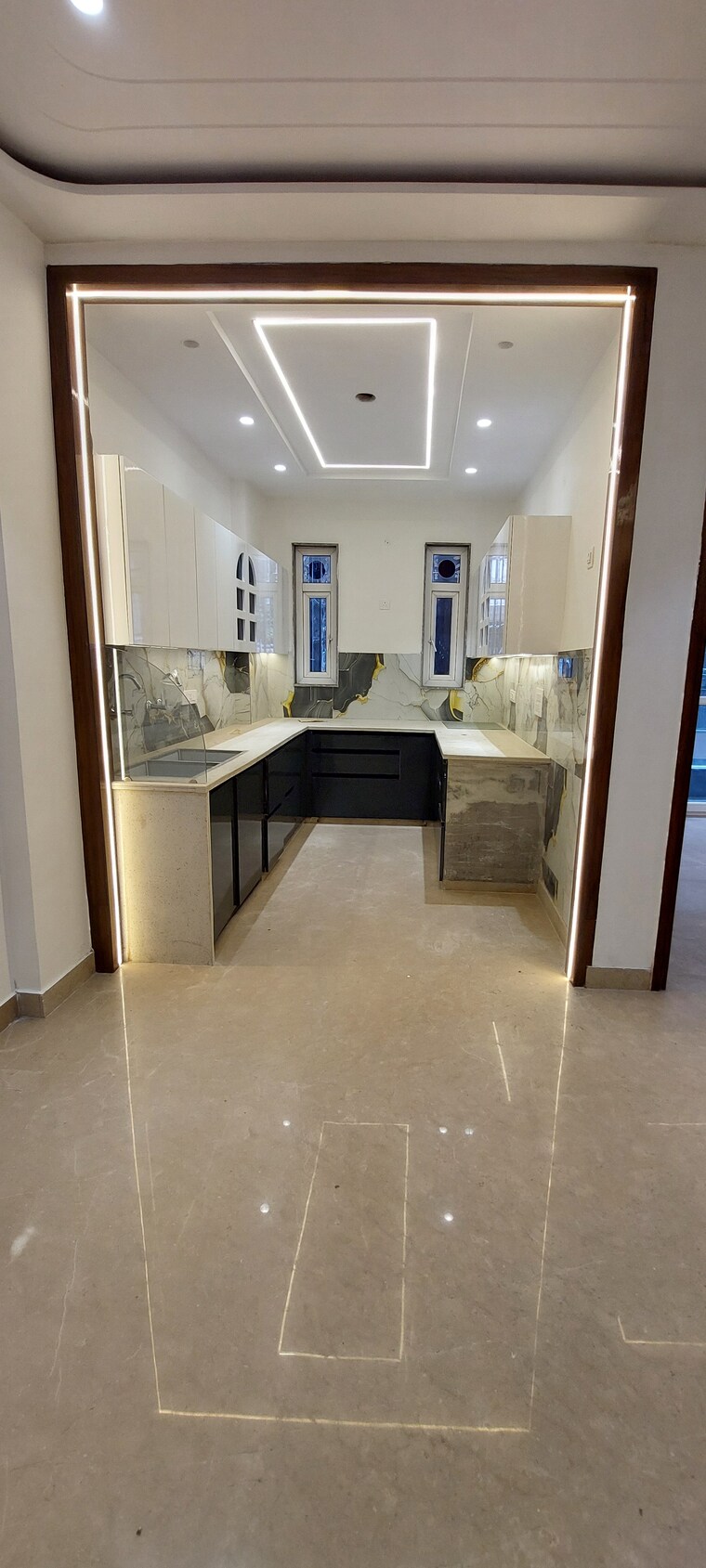 Kitchen, rohini sector 9 3 Bedroom 1300 Sq.Ft. Apartment In Rohini Sector 9 Delhi 9146818