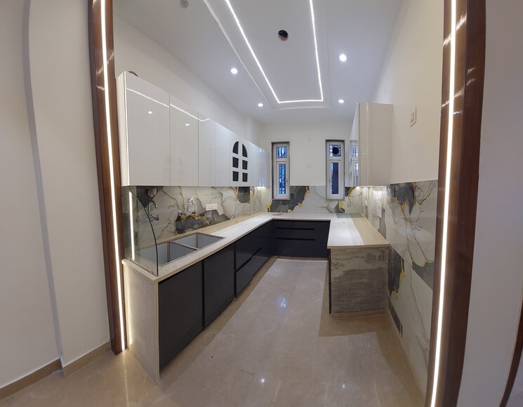 Kitchen, rohini sector 9 3 Bedroom 1300 Sq.Ft. Apartment In Rohini Sector 9 Delhi 9146818