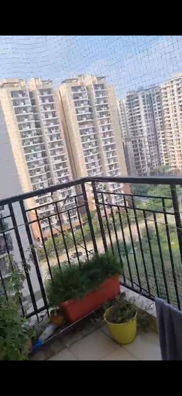 Balcony in 2 BHK Apartment at Gulshan Bellina, Sector 16 Greater Noida – for Rent
