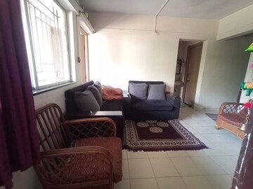 Living Room in 1 BHK Apartment at Akashdeep Apartment, Dhayari – for Sale