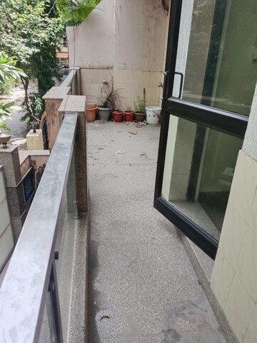 Balcony in 3 BHK Builder Floor at Chittaranjan Park – for Rent