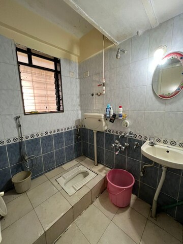 Bathroom in 2 BHK Apartment at The Hard Rock, Kharghar – for Rent
