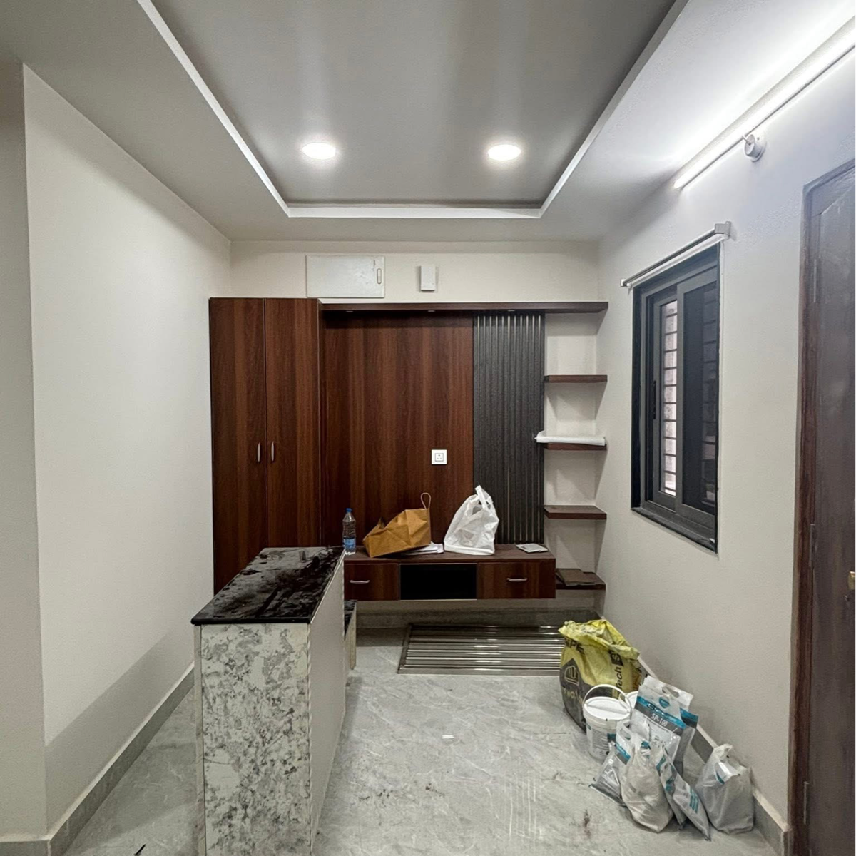 1 BHK + Pooja Room,Servant Room Apartment For Rent in SM Homes Kondapur