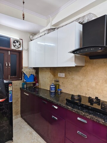 Kitchen in 2 BHK Builder Floor at Saket – for Rent