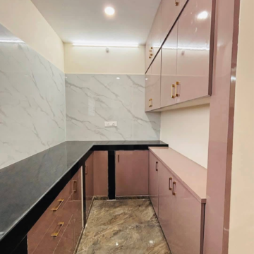 Kitchen in 1 BHK Apartment at First Avenue Kondapur, Masjid Banda – for Rent