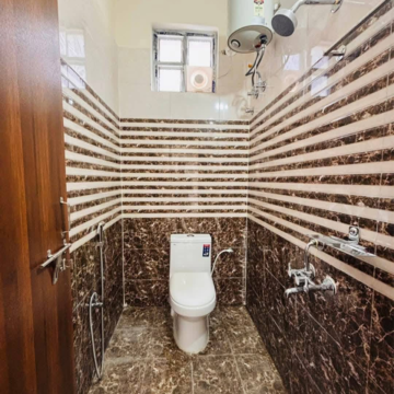 Bathroom in 1 BHK Apartment at First Avenue Kondapur, Masjid Banda – for Rent