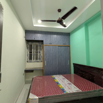 Bedroom in 1 BHK Apartment at MK Residency Kondapur, Sriram Nagar – for Rent