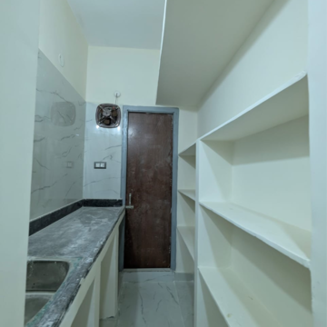 Kitchen in 1 BHK Apartment at MK Residency Kondapur, Sriram Nagar – for Rent