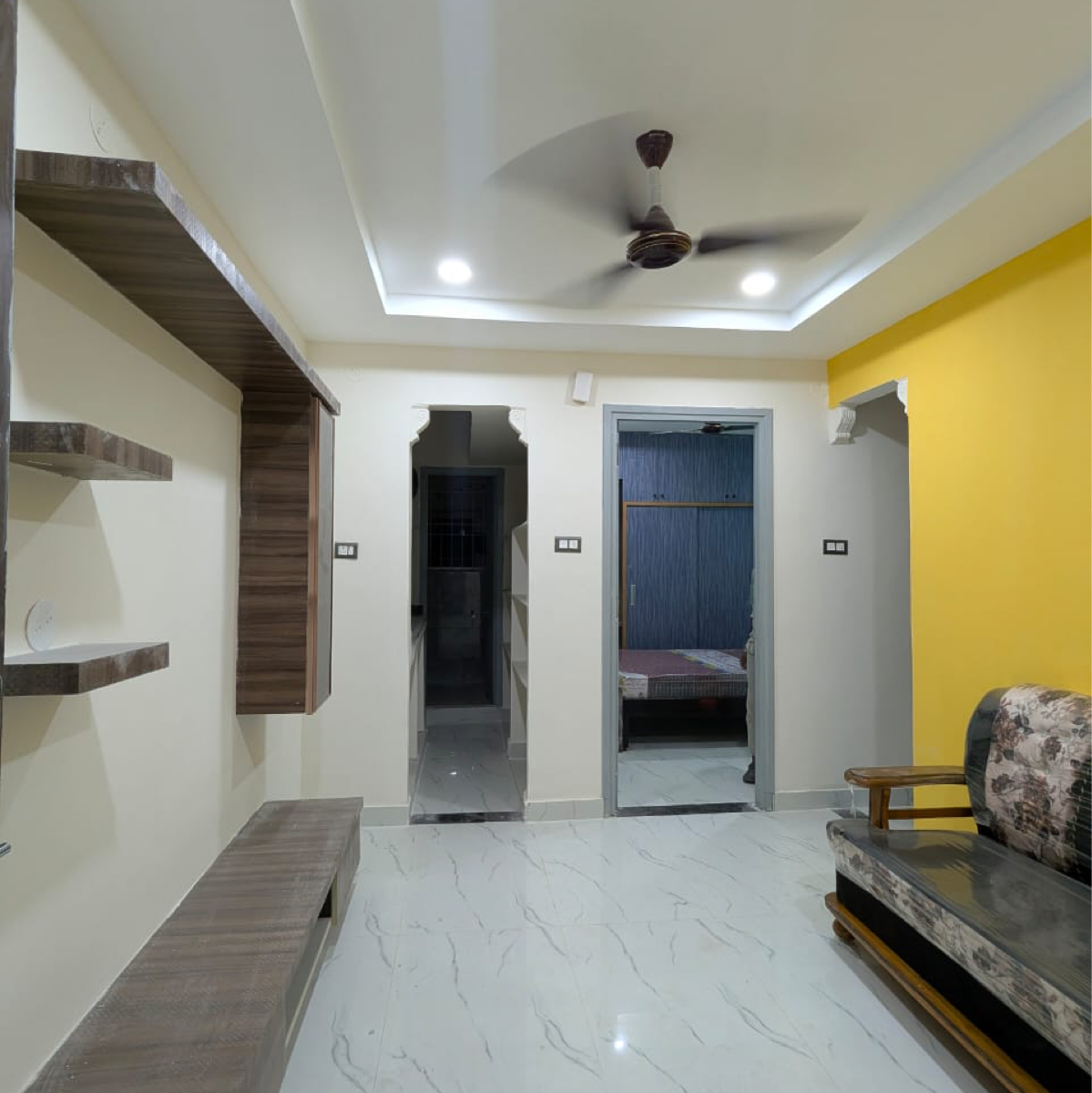 1 BHK + Pooja Room,Servant Room,Study Room Apartment For Rent in MK Residency Kondapur