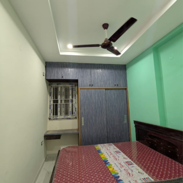 Bedroom in 1 BHK Apartment at MK Residency Kondapur, Sriram Nagar – for Rent