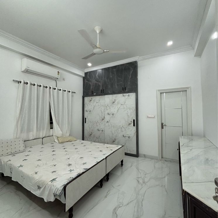 Bedroom, sk-residency-kondapur 1 Bedroom 750 Sq.Ft. Apartment In Sriram Nagar Hyderabad 9147391