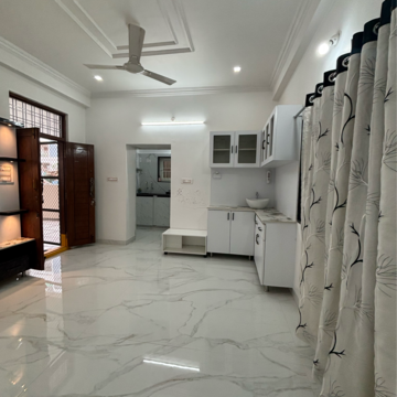 Building Lobby in 1 BHK Apartment at SK Residency Kondapur, Sriram Nagar – for Rent