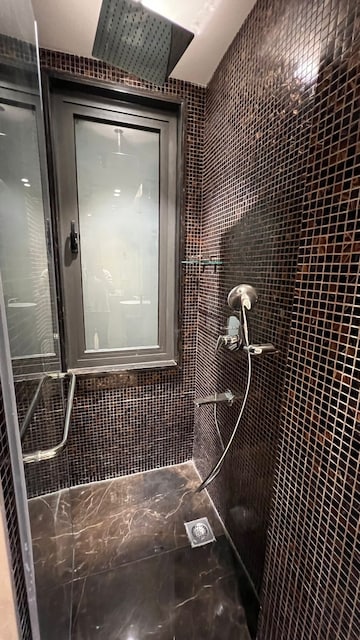 Bathroom in 4 BHK Apartment at Vasant Vihar – for Sale