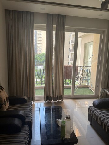 Living Room in 1 BHK Apartment at Shalimar Vista, Gomti Nagar – for Rent