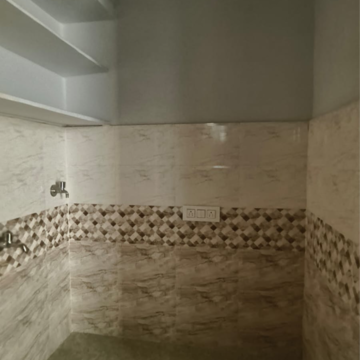 Bathroom in 1 BHK Apartment at Sri Nilayam Kondapur, Sriram Nagar – for Rent