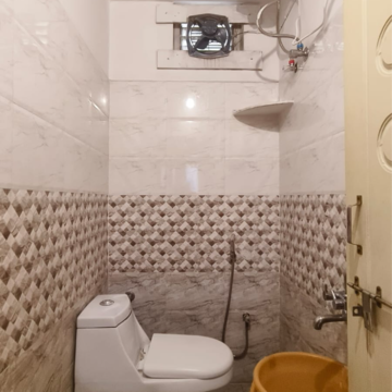 Bathroom in 1 BHK Apartment at Sri Nilayam Kondapur, Sriram Nagar – for Rent