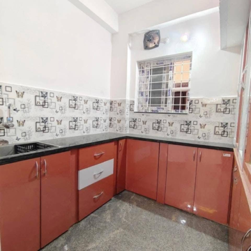 Kitchen in 1 BHK Apartment at SM Homes Kondapur, Masjid Banda – for Rent