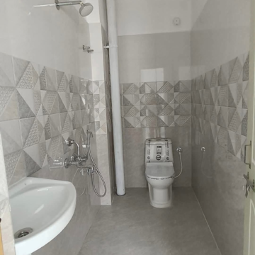 Bathroom in 1 BHK Apartment at Padma Nilayam Kondapur, Sriram Nagar – for Rent