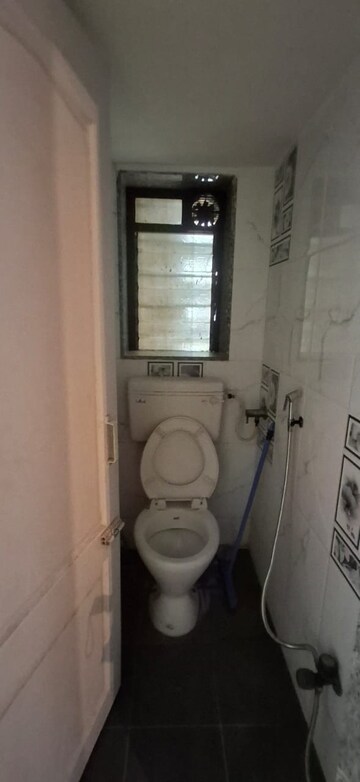 Bathroom in 1 BHK Apartment at La Chapelle Apartment, Malad West – for Rent