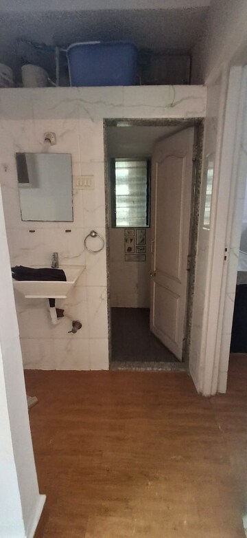 Bathroom in 1 BHK Apartment at La Chapelle Apartment, Malad West – for Rent
