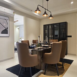 Living Room in 4 BHK Apartment at The Ananta Aspire, High Ground – for Sale