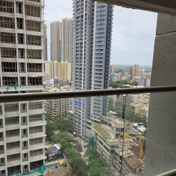 Balcony in 3 BHK Apartment at Lotus Sky Garden, Malad West – for Rent