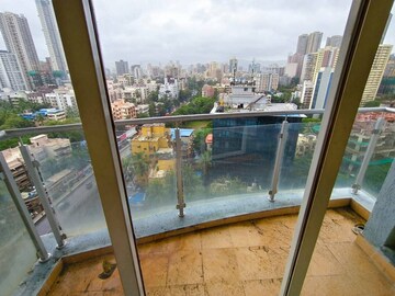Balcony in 2 BHK Apartment at Lotus Lotus Link Square, Malad West – for Rent