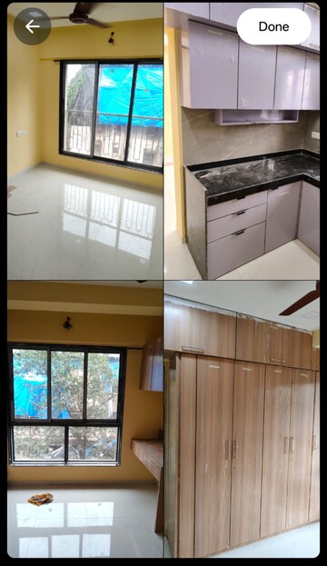 Kitchen in 1 BHK Apartment at Satellite Garden, Goregaon East – for Rent
