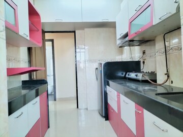 Kitchen in 2 BHK Apartment at K Raheja Heights, Malad East – for Rent