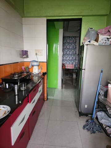Kitchen in 2 BHK Apartment at Neelkanth Palms, Kapur Bawdi – for Rent