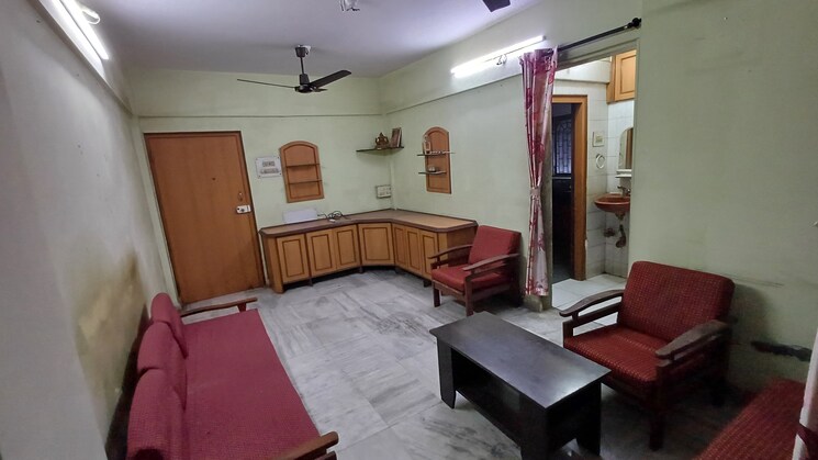 Living Room, maheshwari-niketan-apartment 2 Bedroom 950 Sq.Ft. Apartment In Uthalsar Thane 9147744