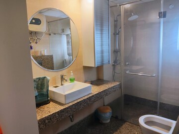 Bathroom in 3 BHK Apartment at ABA Cleo County, Sector 121 – for Rent