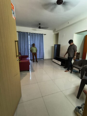 Living Room in 2.5 BHK Apartment at Godrej Seven, Joka – for Rent