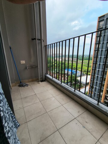 Balcony in 2.5 BHK Apartment at Godrej Seven, Joka – for Rent